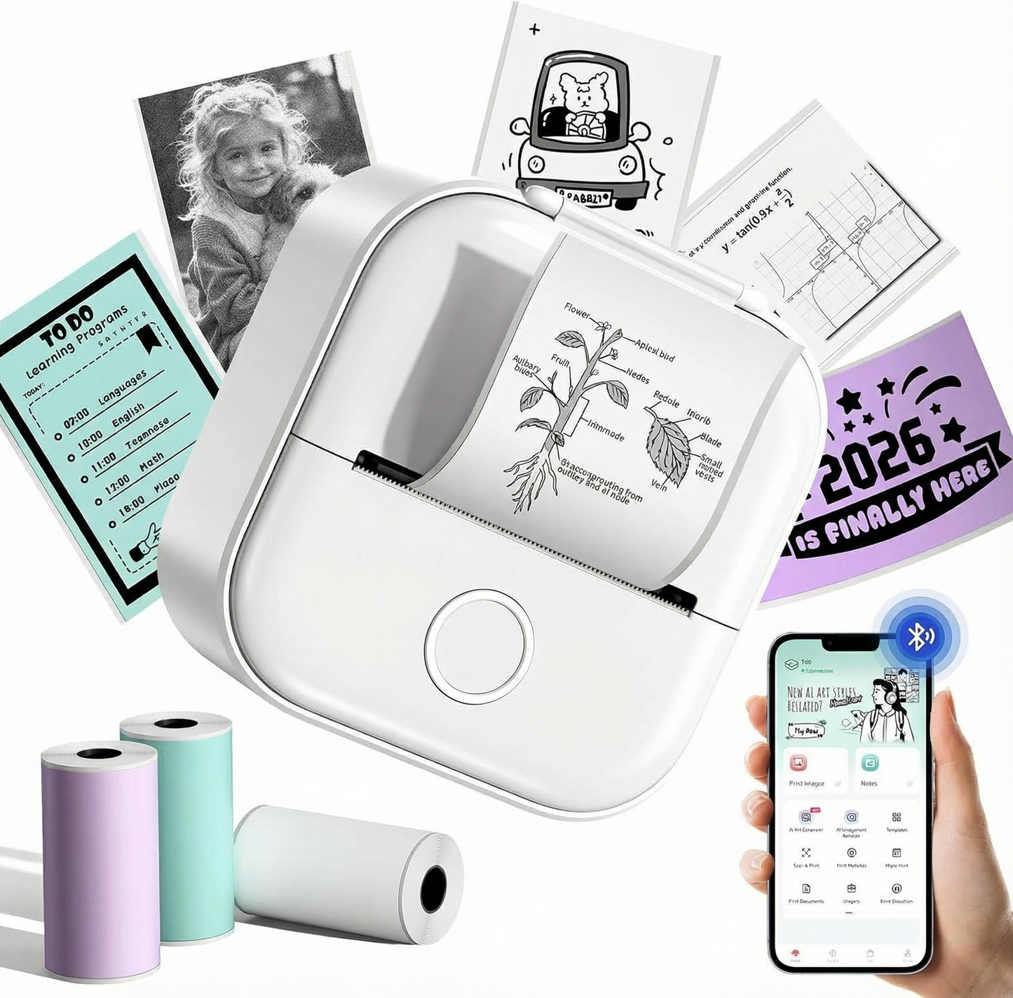 Sereniica™ - Portable Mini Printer